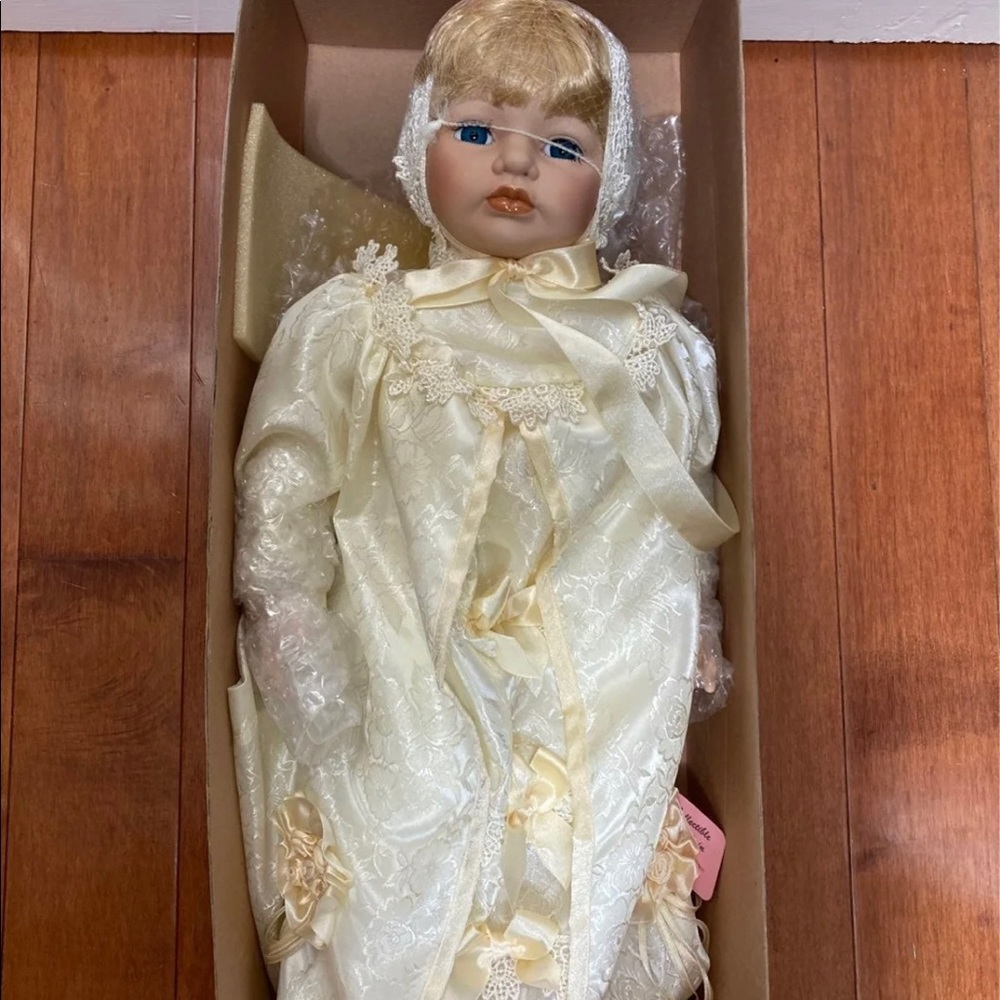 authentic antique porcelain doll